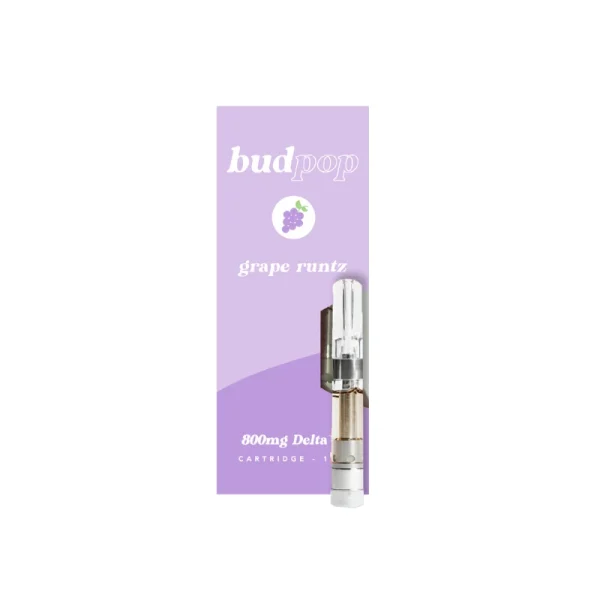 BudPop Grape Runtz Delta-8 THC Vape