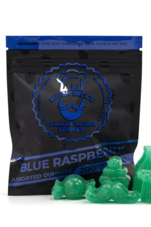 Sugar Jack’s Blue Raspberry Gummies