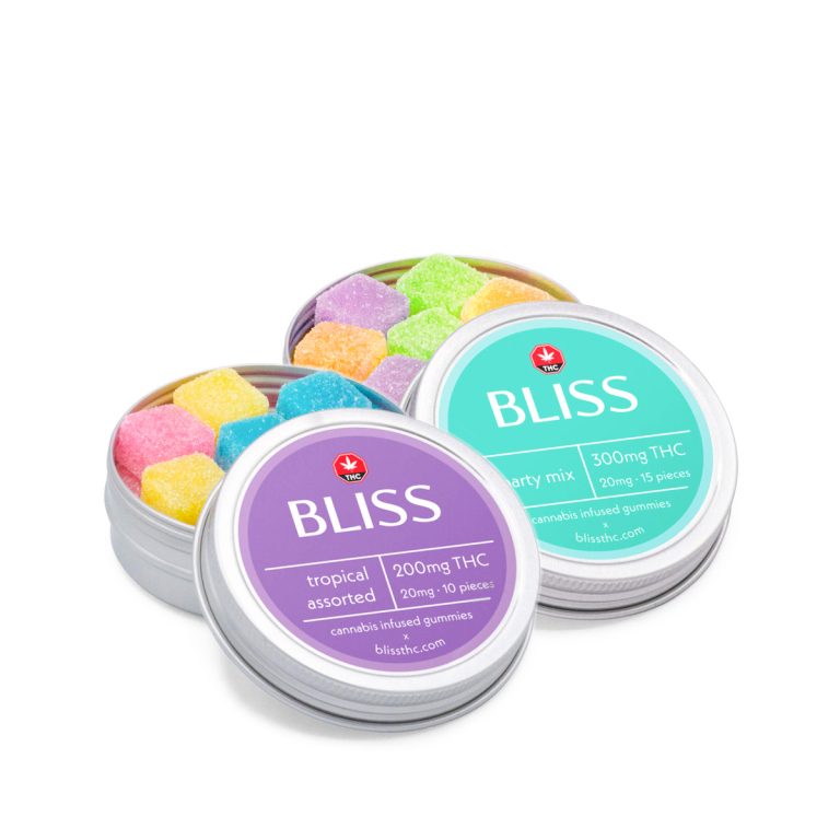Bliss Edibles THC Gummies