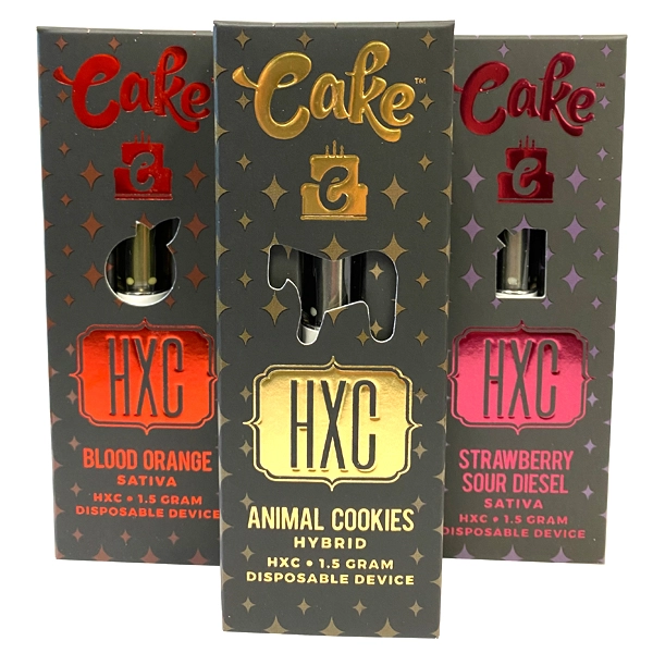 HXC Cake Vape Cartridges