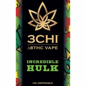 Incredible Hulk Delta 8 THC Disposable Vape