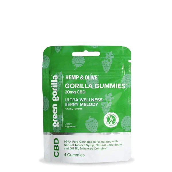 Green Gorilla Organic CBD Gummies