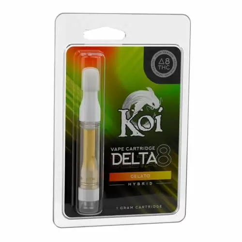 Koi Delta 8 THC Vape Cartridge - Gelato