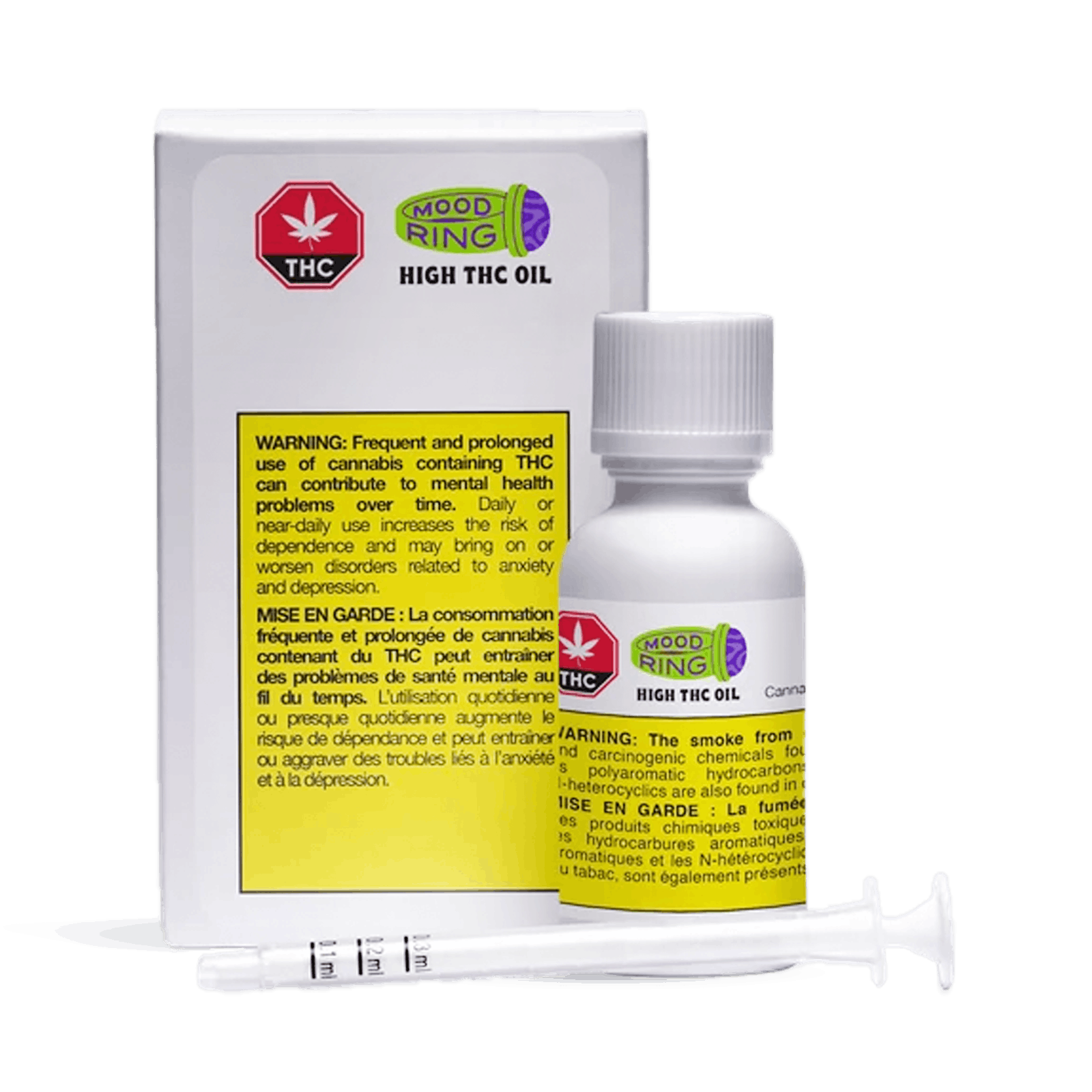 Huile à haute teneur en THC - 30 ml