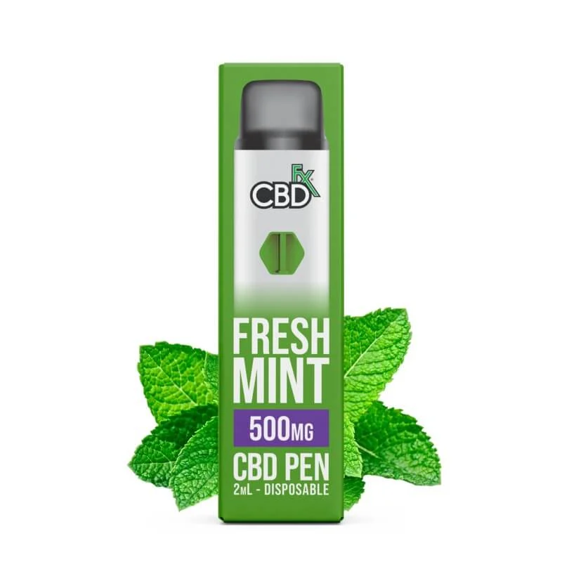 Fresh Mint CBD Vape Pen 500 мг
