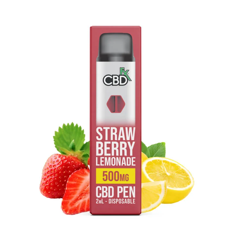 Strawberry Lemonade CBD Vape Pen 500 mg