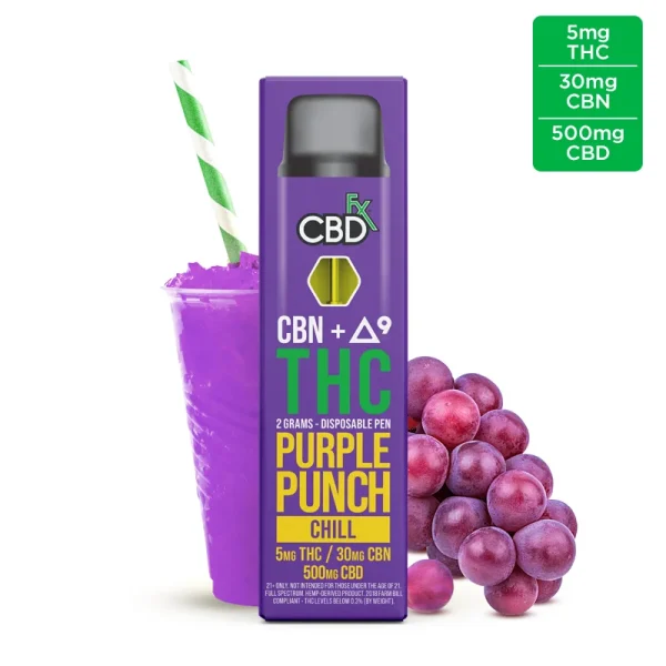 THC Vape Pen – Purple Punch