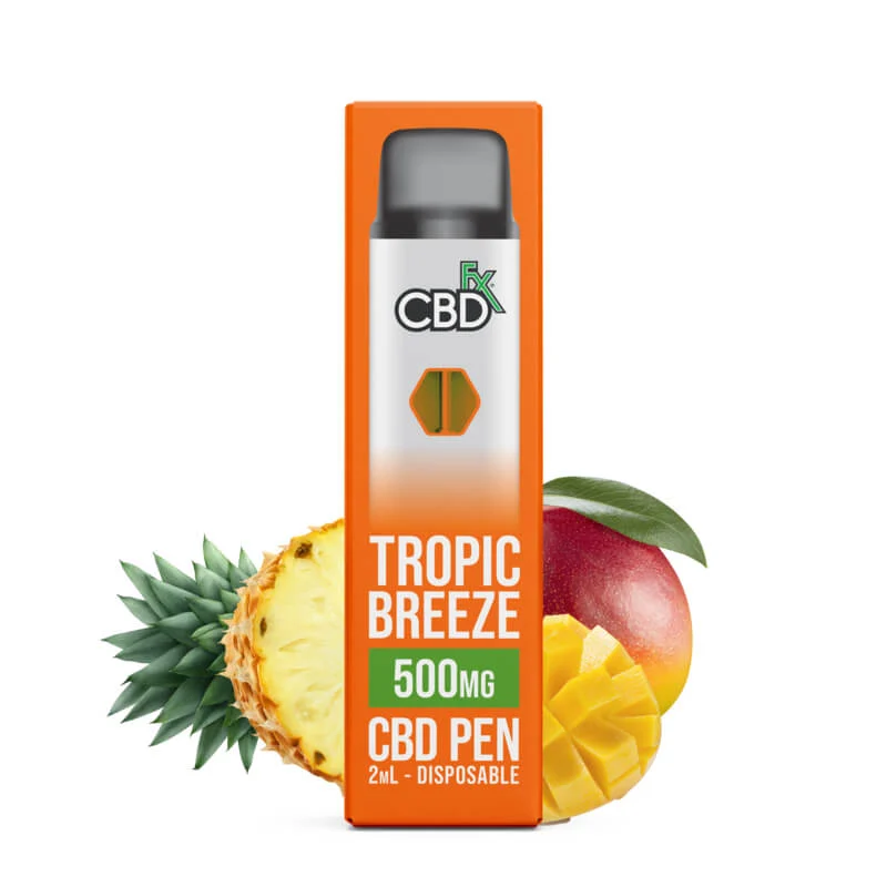Tropic Breeze CBD Vape Pen 500 mg